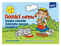 Omaľovánka A5 Domáce zvieratá