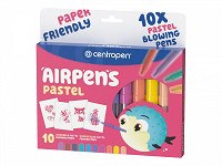 Popisovač 1500/10  AIRPENS PASTEL fúkacia sada