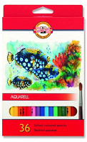 Pastelky akvarelové Koh-i-noor 36 ks