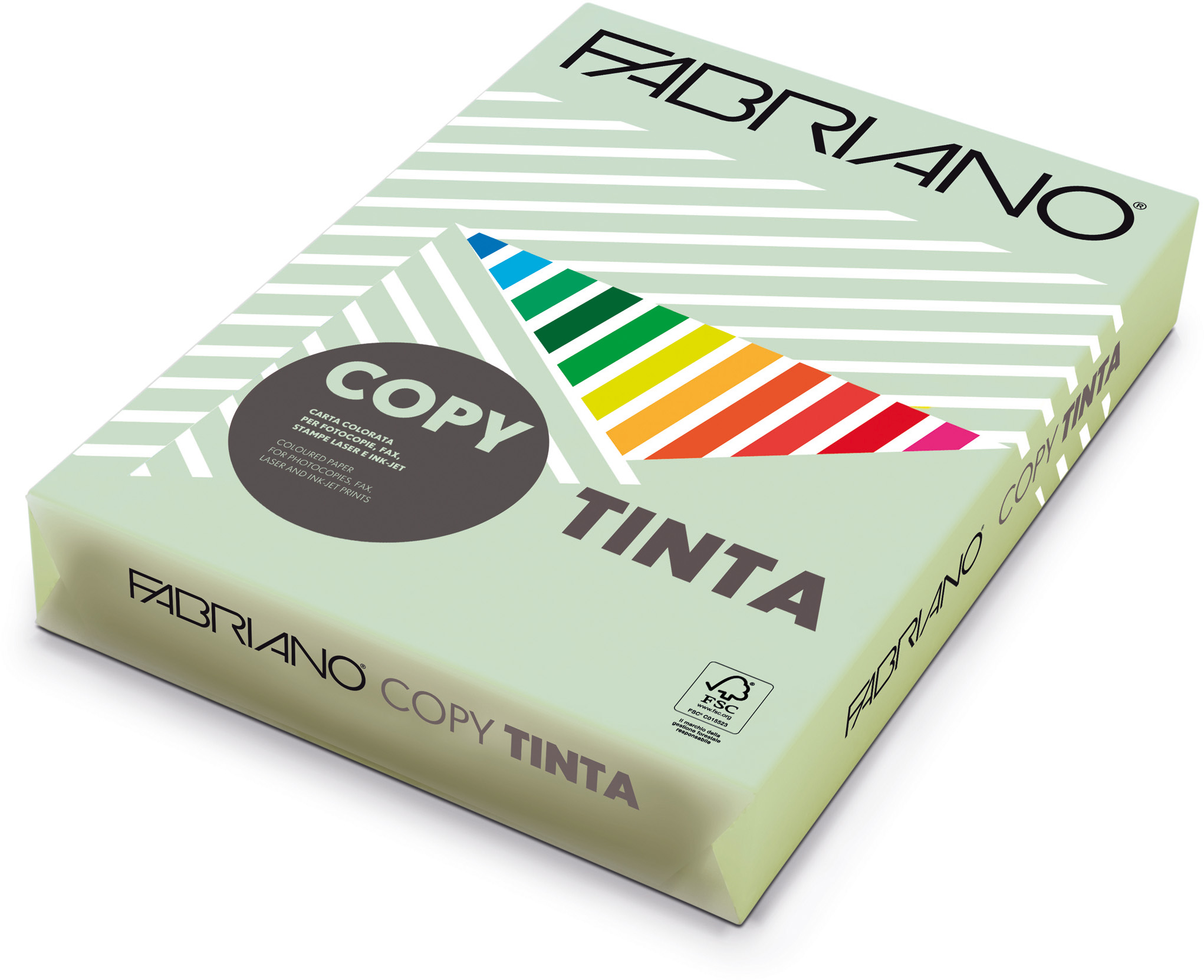 Kopírovací papier A4 160g F COLORE (COPY TINTA) Verdechiaro pastelová  svetlozelená