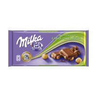 Čokoláda Milka 100g celé oriešky
