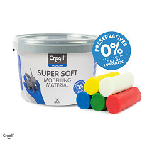 Plastelína  Creall Supersoft Happy 5x350g mix farieb