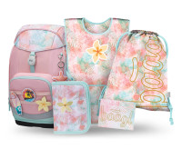 BAAGL SADA 5 Airy Plus Sunset: batoh, peračník, vrecko, zástera, peňaženka