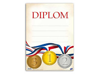 Diplom detský A4 motív 011