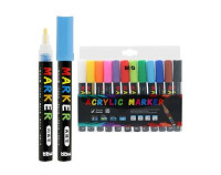 Popisovač M&G Acrylic Marker 2 mm akrylový/12 ks