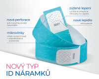 Wristband paper, 99 - mix farieb