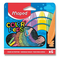 Krieda chodníková Maped 6 farieb