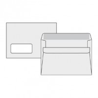Obálka C5 162x229 obyčajná s okienkom vľavo