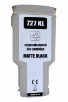 Renovovaná kazeta pre HP 727 (300ml) /C1Q12A Matte Black Premium