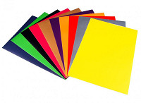 Školský kartón A2 225g/20ks ružový