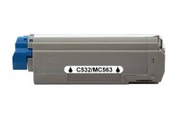 Kompatibilný toner pre OKI C532/C542/MC563/MC573 Black /46490608 7000 strán