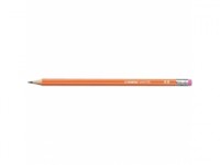 Ceruza grafitová STABILO 160 s gumou HB oranžová