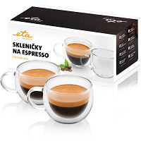 Poháre termo PP ETA espresso 5180.91000 / 2ks