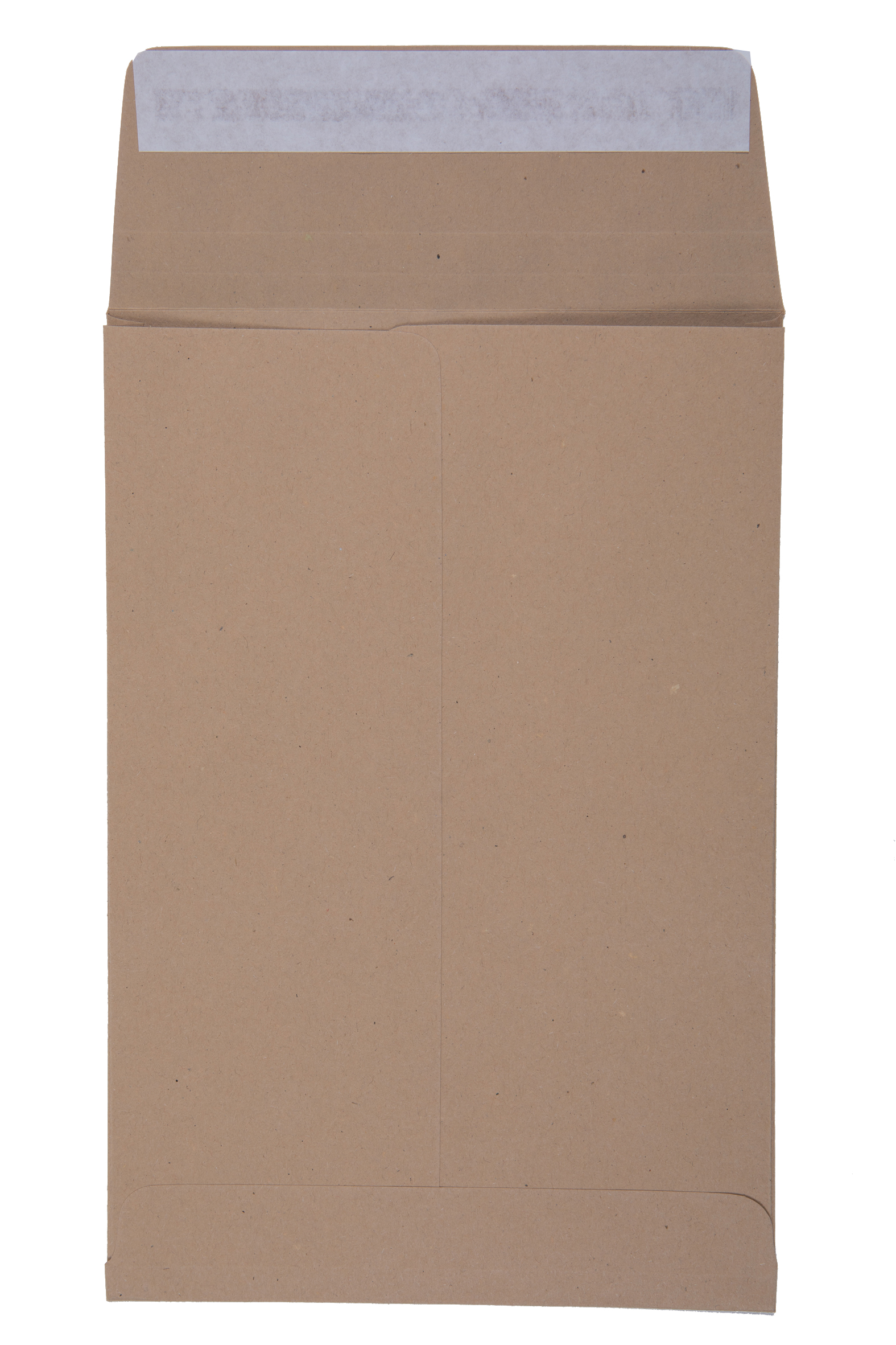 Obálka B5 s X dnom hnedá s odtrh.páskou