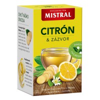 Čaj Mistral 40g citrón zázvor