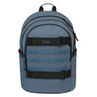 BAAGL Školský batoh Skate Dust Blue