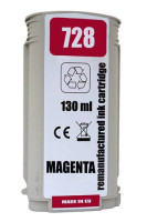 Renovovaná kazeta pre HP 728 (130ml) /F9J66A Magenta Premium