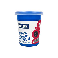 Plastelína MILAN Soft Dough červená 116g/1ks