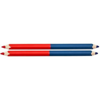 Ceruzka červeno-modrá,  JUMBO 2ks