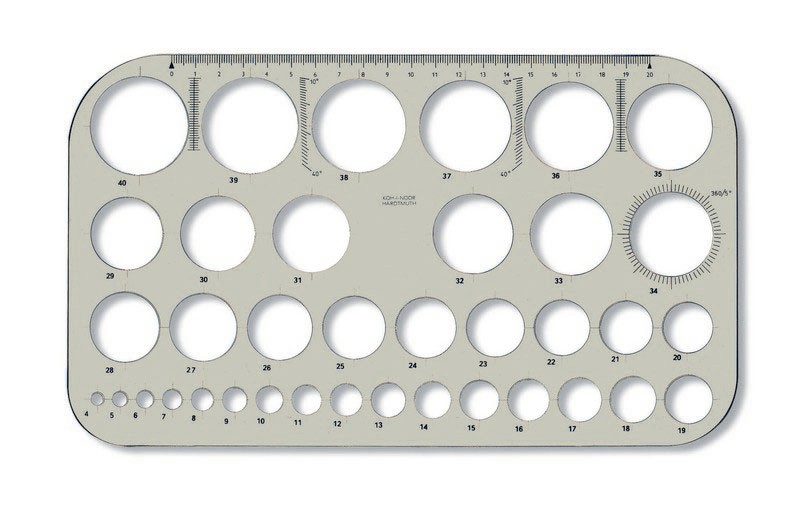 Šablón kružnicová Z 37