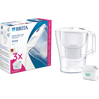 Filtračná kanvica BRITA Aluna biela + 3x MX Pro BRITA