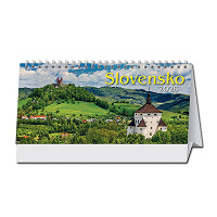 Kalendár stolový Slovensko, riadový /SG/