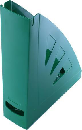 Stojan na časopisy Victoria plastový, zelený 7,5cm