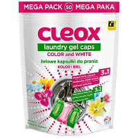 Tablety gélové Cleox na pranie 3v1 50 ks