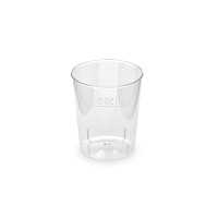 Pohár kryštál 2cl, priemer 37mm, bal/ 50 ks