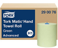 Utierka papierová Tork Matic 290076 H1, 2vrst., zelené /6ks