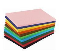 Školský kartón A4 225g/50ks hnedý