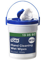 Utierky vlhčené TORK 190592 vedierko, na ruky bal/58 ks