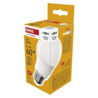 LED žiarovka Basic A60 / E27 / 9,4 W (60 W) / 806 lm / Neutrálna biela