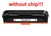 Kompatibilný toner pre HP 216A/W2413A-No Chip! Magenta 850 strán POZOR kazeta bez čipu