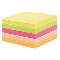 Notes sam. 75x75 MIX neon 5 farebný INFO/ 450list.