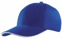 Sandwich cap, 3000 - modrá/biela