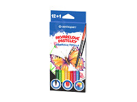 Pastelky akvarelové  9523 + štetec 12 ks