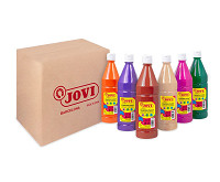Farby temperové  Jovi premium 6x1000 ml, mix farieb