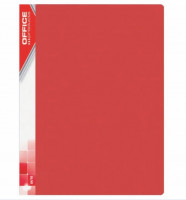 Kniha katalógová A4 40 vreciek mäkká PP červená