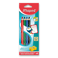 Ceruza Maped dry na školské tabule, zmazateľná,  4 farby