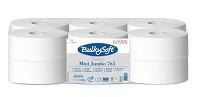 Toaletný papier BulkySoft® Jumbo 19 cm,145 m, biely, 12ks/bal