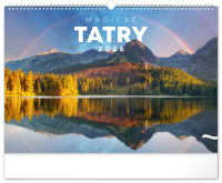 NOTIQUE Nástenný kalendár Magické Tatry 2026, 48 x 33 cm