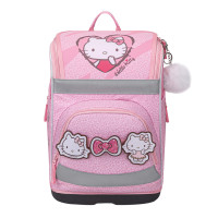 BAAGL Školská aktovka Zippy Plus Hello Kitty Sweet Leopard GRS