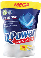 Tablety Q Power All in one, do umývačky Classic 100 ks