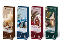 Taška darčeková T12 12x36x10cm mix motívov V31