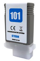 Renovovaná kazeta pre Canon PFI-101C (130ml) /0884B001 Cyan Premium