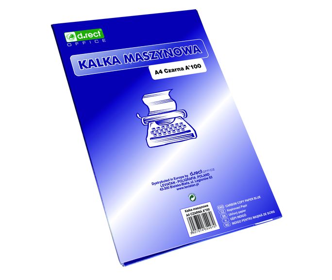 Uhľový papier A4 čierny