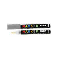 Popisovač M&G Acrylic Marker 2 mm akrylový šedý