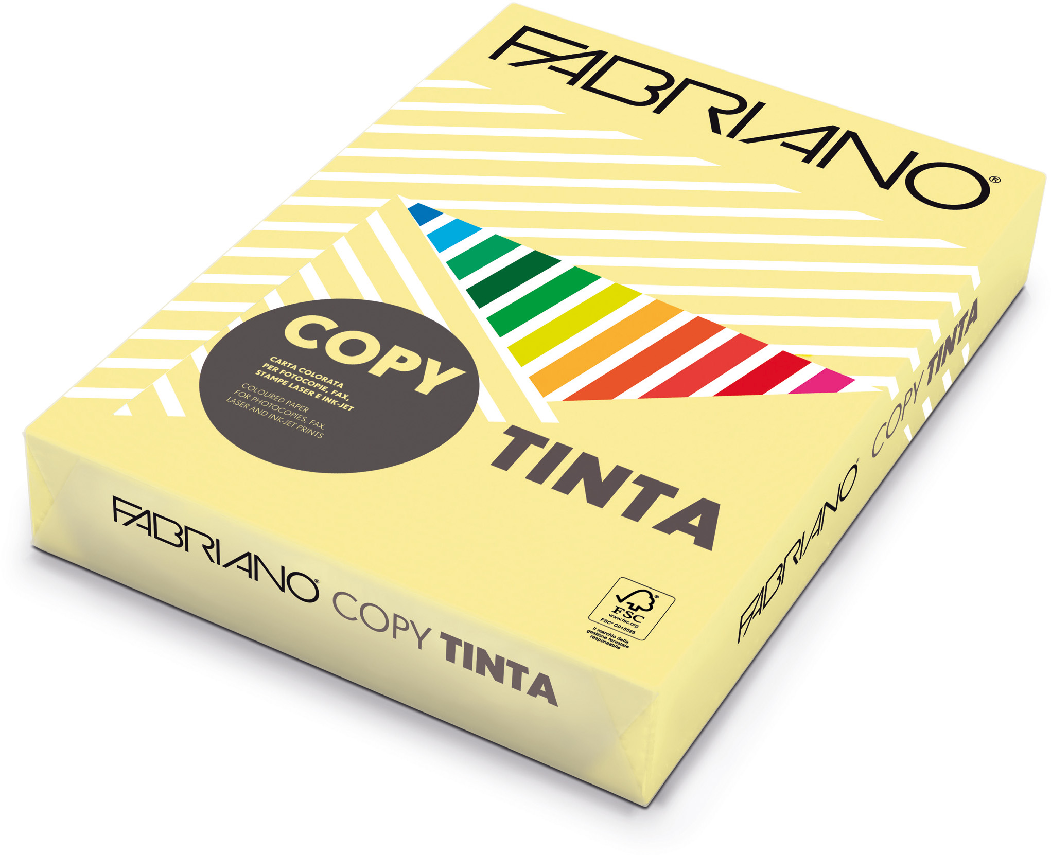 Kopírovací papier A4 80g F COLORE (COPY TINTA) Banana pastelová žltá