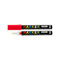 Popisovač M&G Acrylic Marker 2 mm akrylový červený